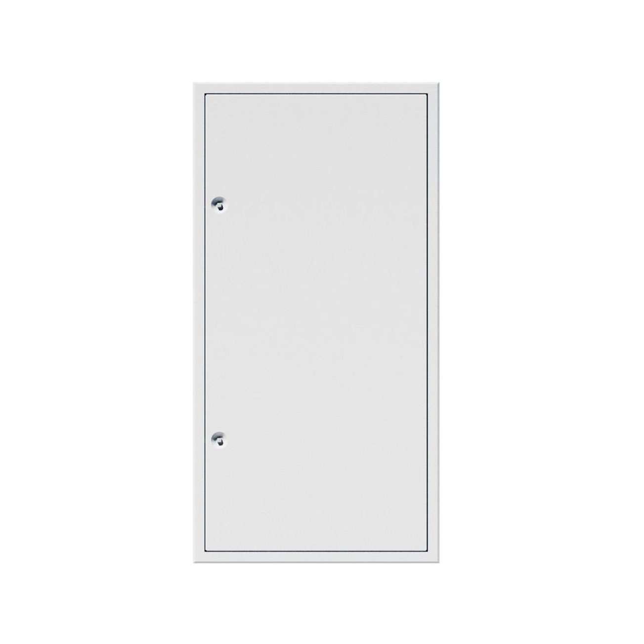 UPMANN Revisionstür Z-Profil PRIMUS Wand weiß 800x800 Vierkant