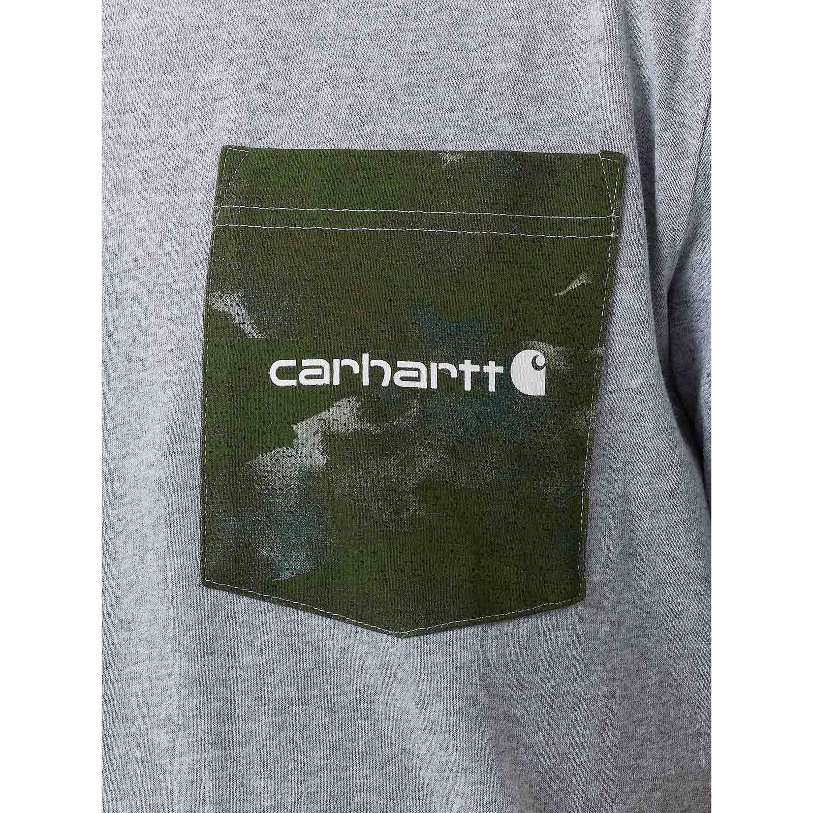 Carhartt Pocket T-Shirt Hellgrau S
