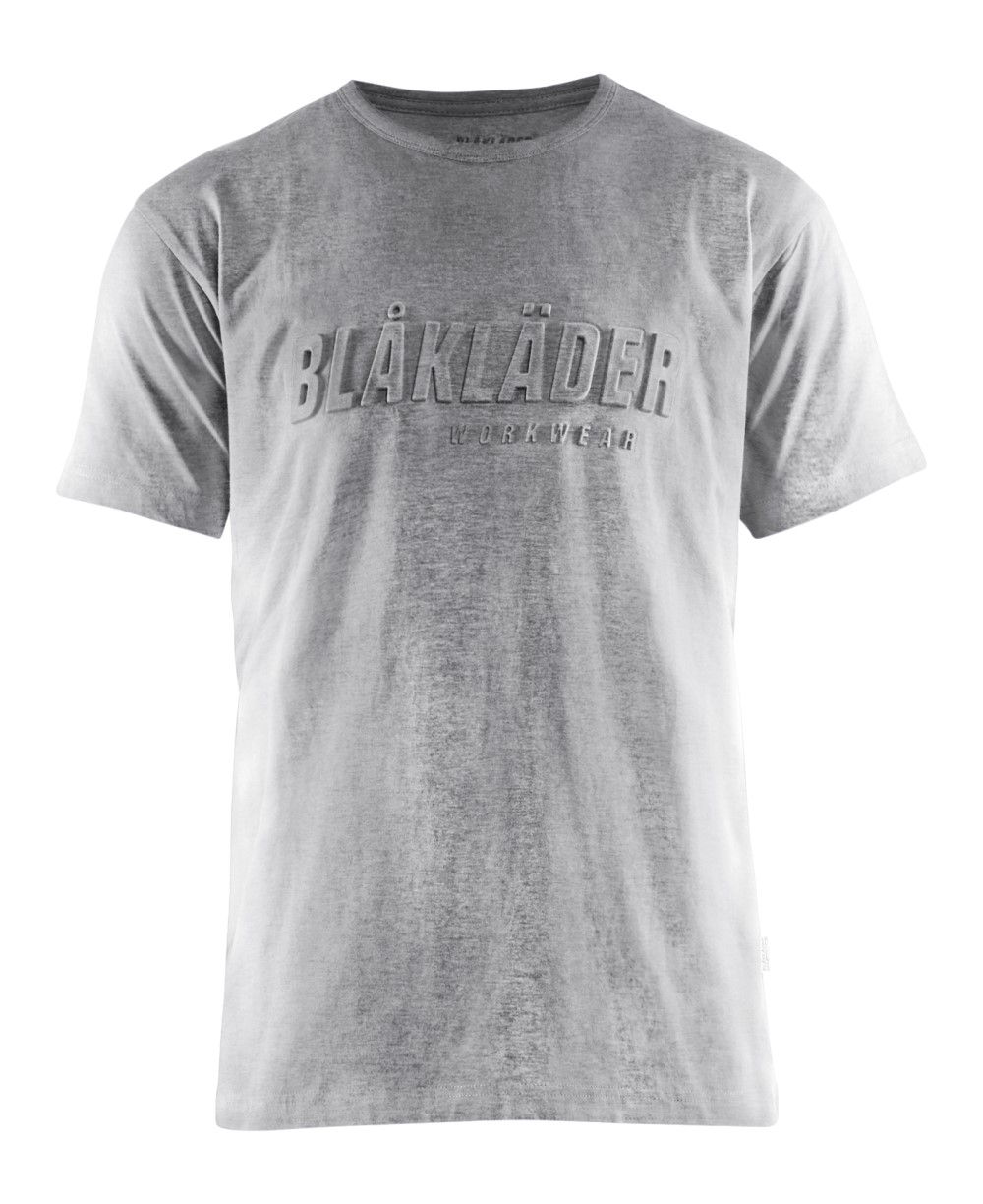 Blakläder T-Shirt 3D Grau Melange M