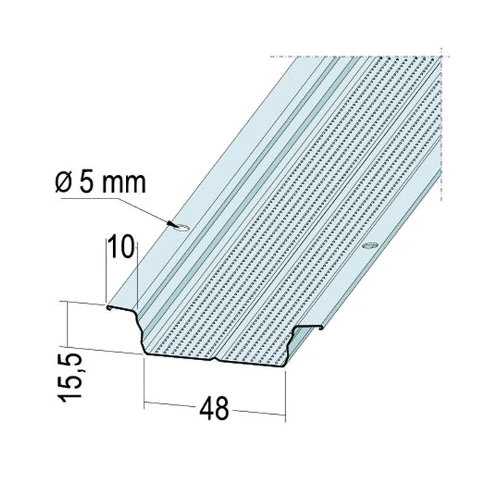 Florenz Maisch Hut-Deckenprofil L400cm #5114
