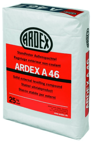 ARDEX A46 Außenspachtel 25 kg Standfest