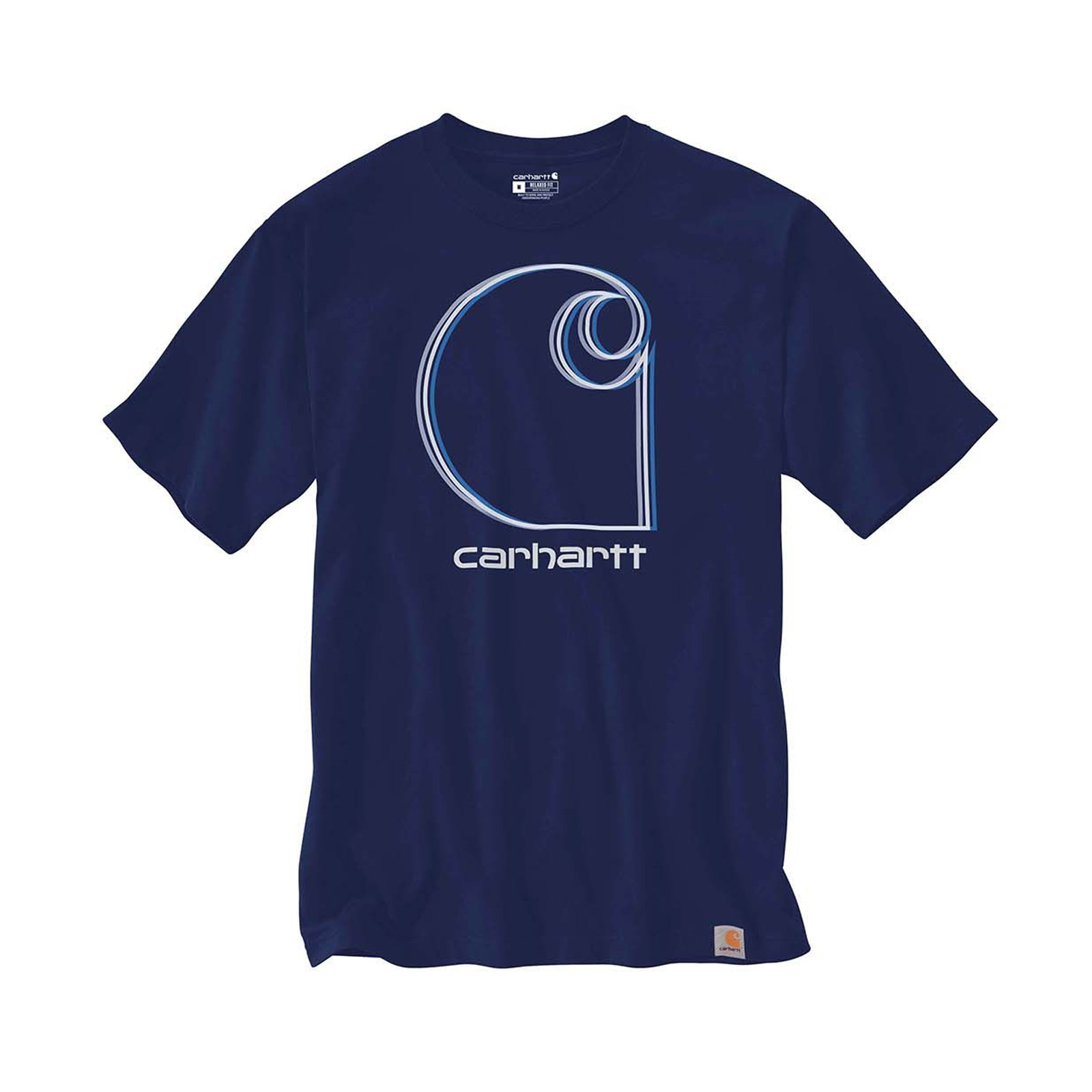 Carhartt C Graphic T-Shirt S/S Dunkelblau S