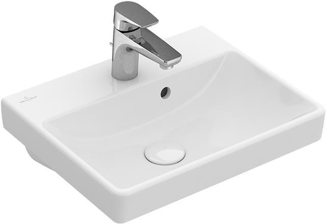 Villeroy & Boch AVENTO Handwaschbecken alpin-weiss 450x370mm