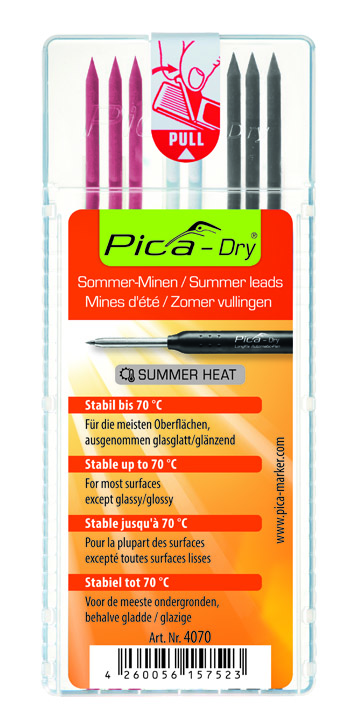 Pica DRY Ersatzminenset SUMMER HEAT 