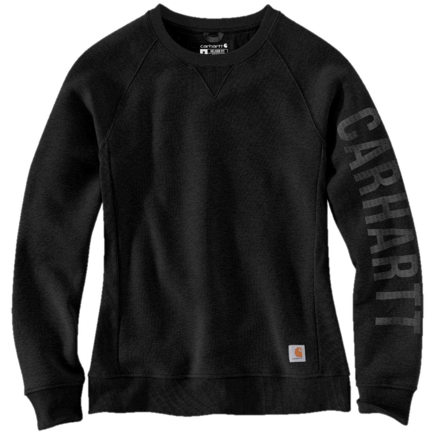 Carhartt Clarksburg Damen Sweatshirt (ABVERKAUF) schwarz XS