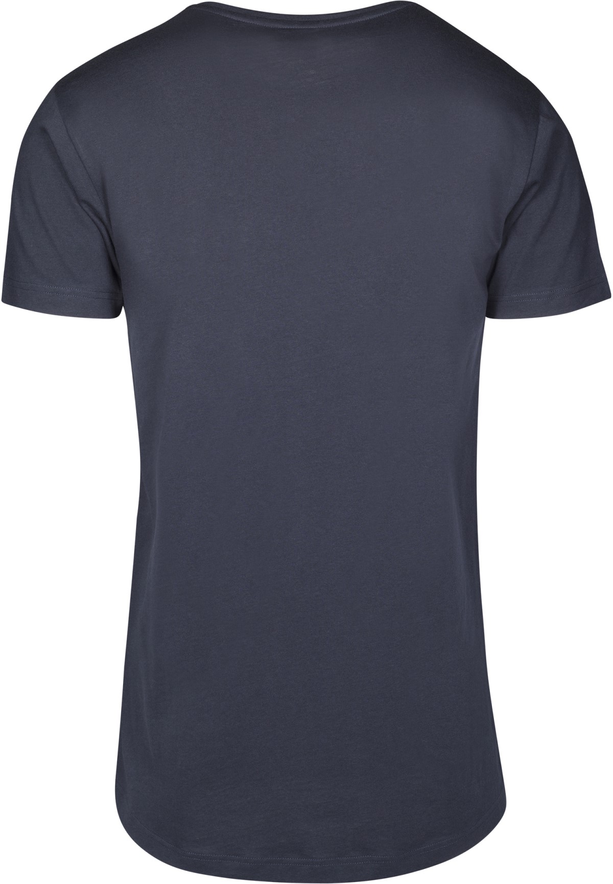 URBAN CLASSICS Shaped Long Tee T-Shirt marineblau XXL