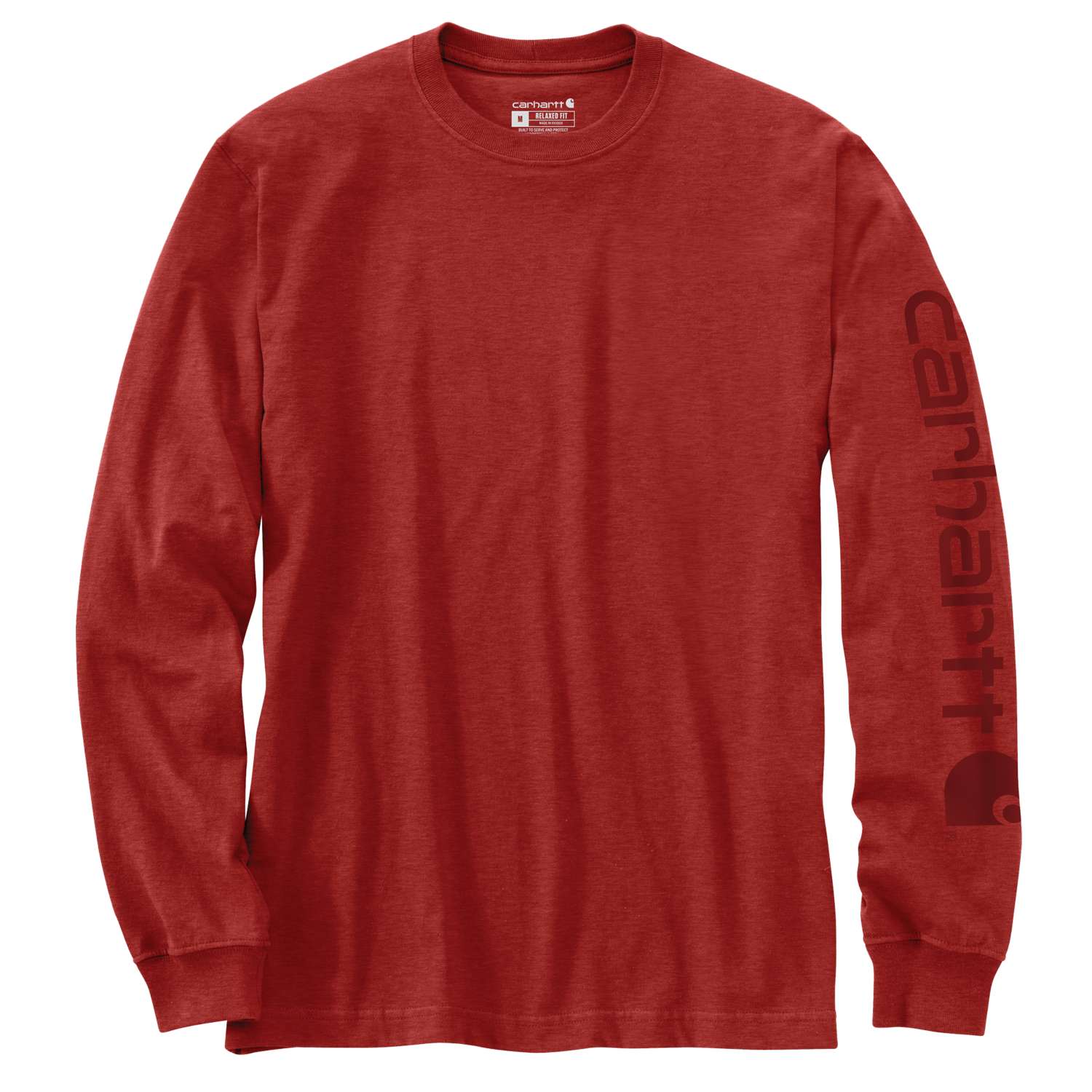 Carhartt Signature Long Sleeve Logo T-Shirt Chilirot S