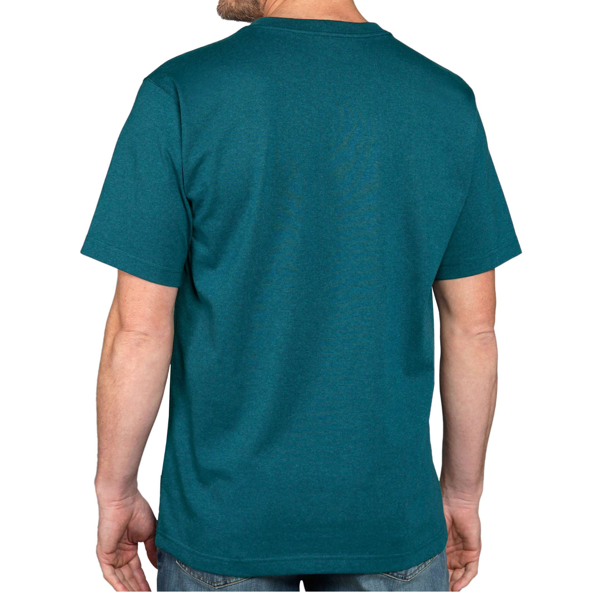 Carhartt Relaxed Fit Heavyweight S/S Logo Graphic T-Shirt nachtblau