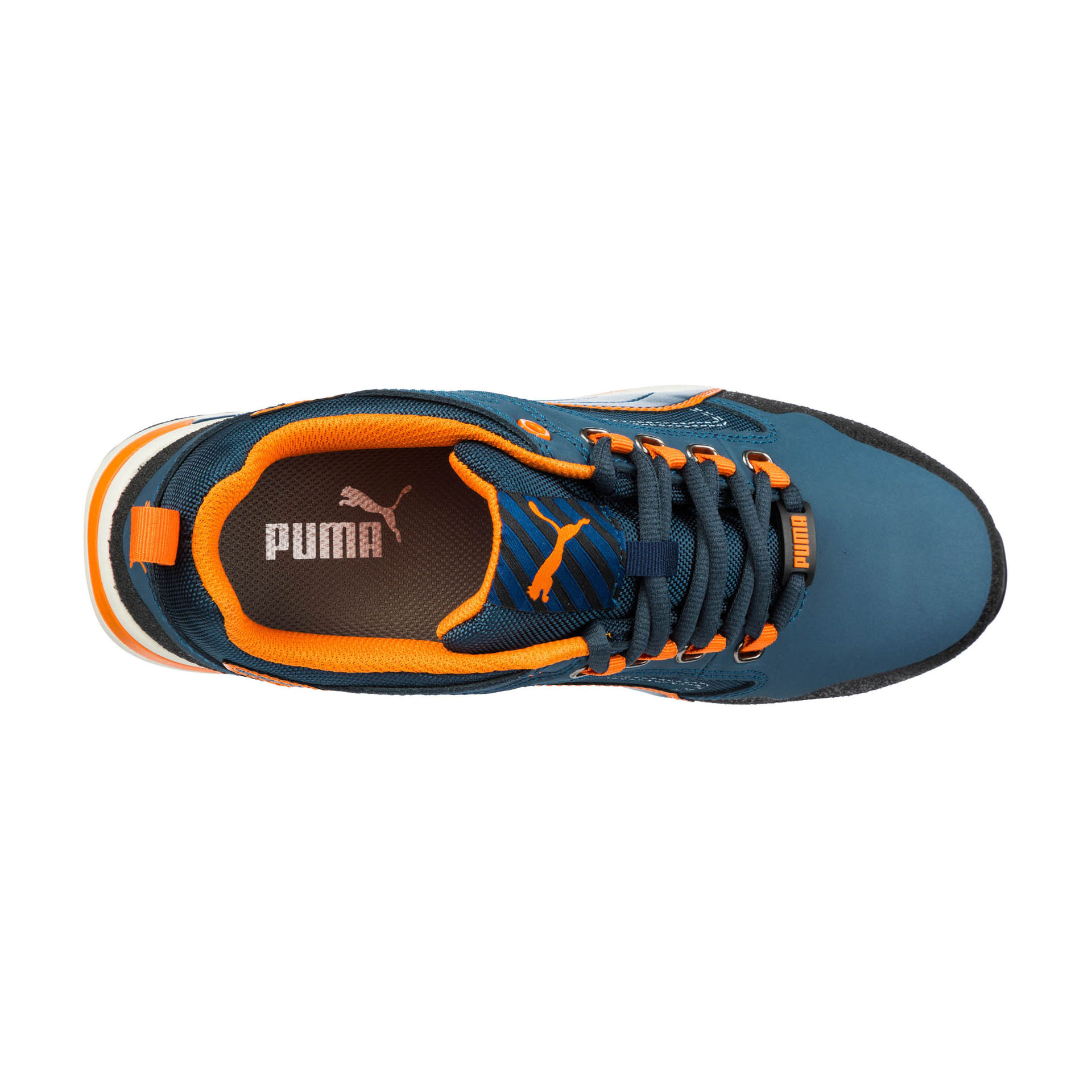 PUMA Crosstwist Low S3 Sicherheitsschuh blau-orange 46