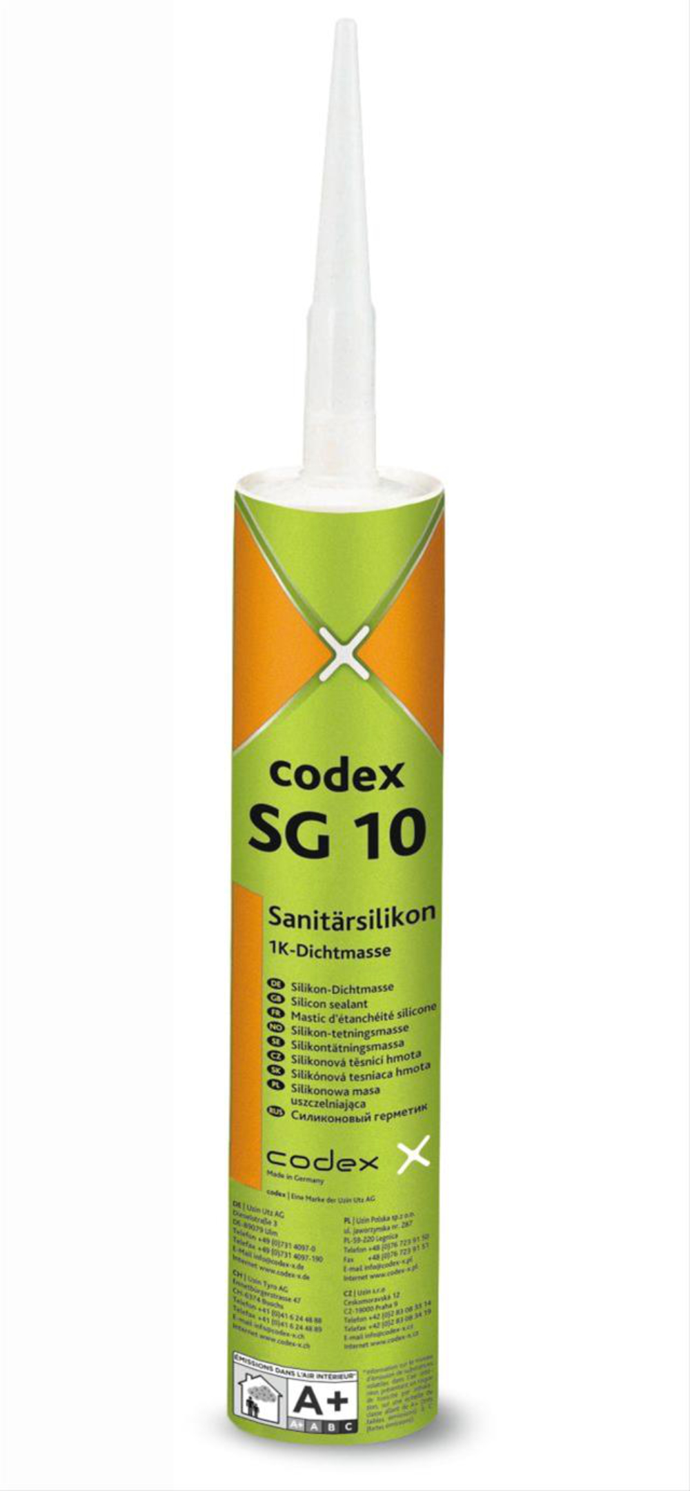 codex SG 10 Sanitärsilikon 310ml