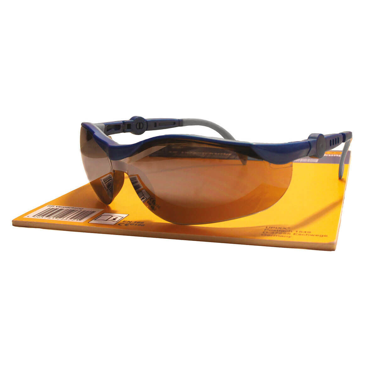 Schutzbrille Ergonomic Cycle Upixx - silber 