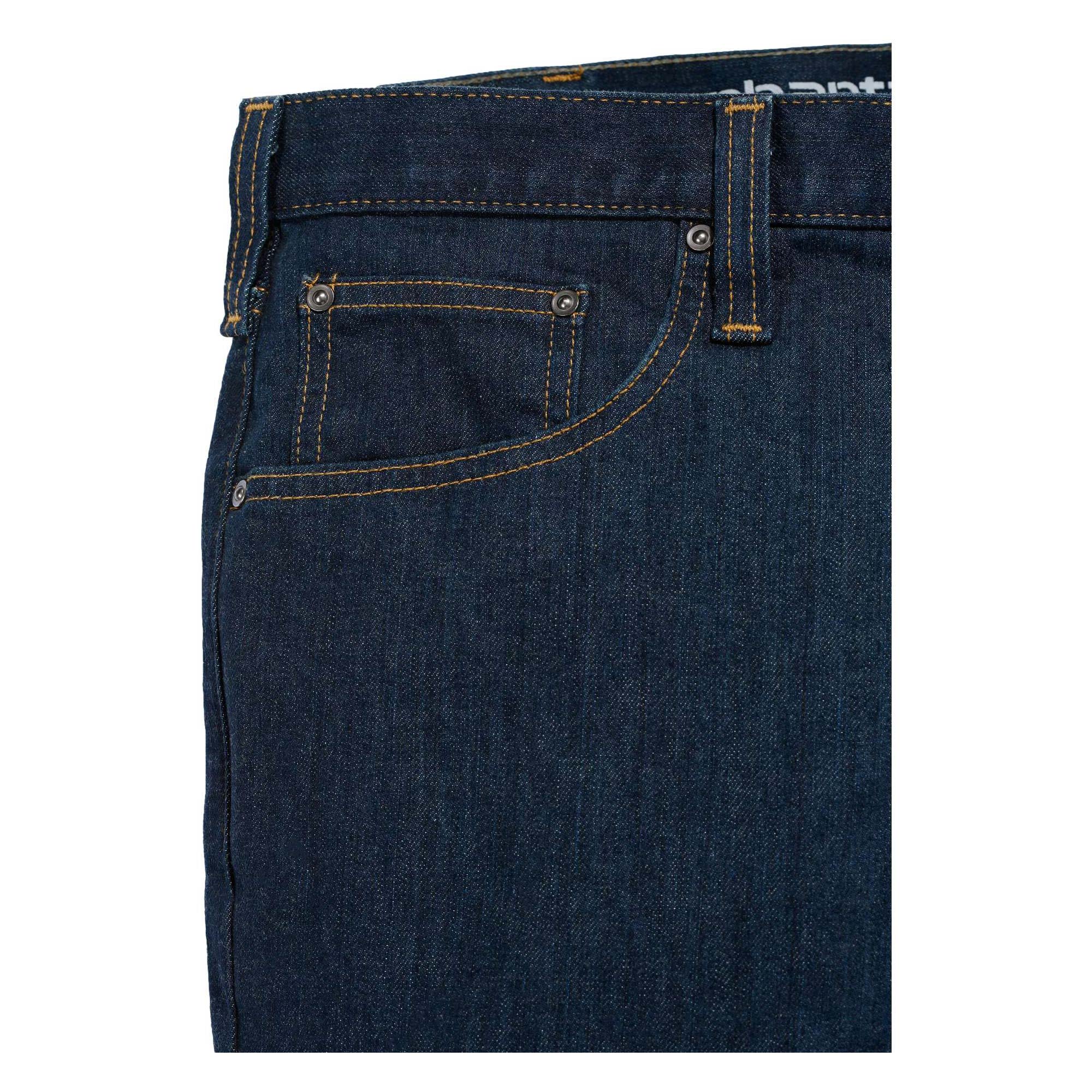 Carhartt Rugged Flex Straight Tapered Jeans dunkelblau W30/L30