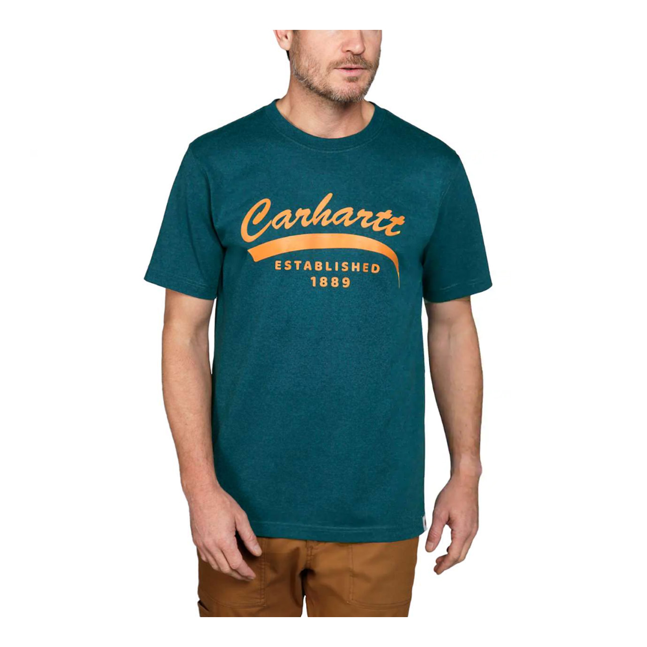 Carhartt Relaxed Fit Heavyweight S/S Graphic T-Shirt blau