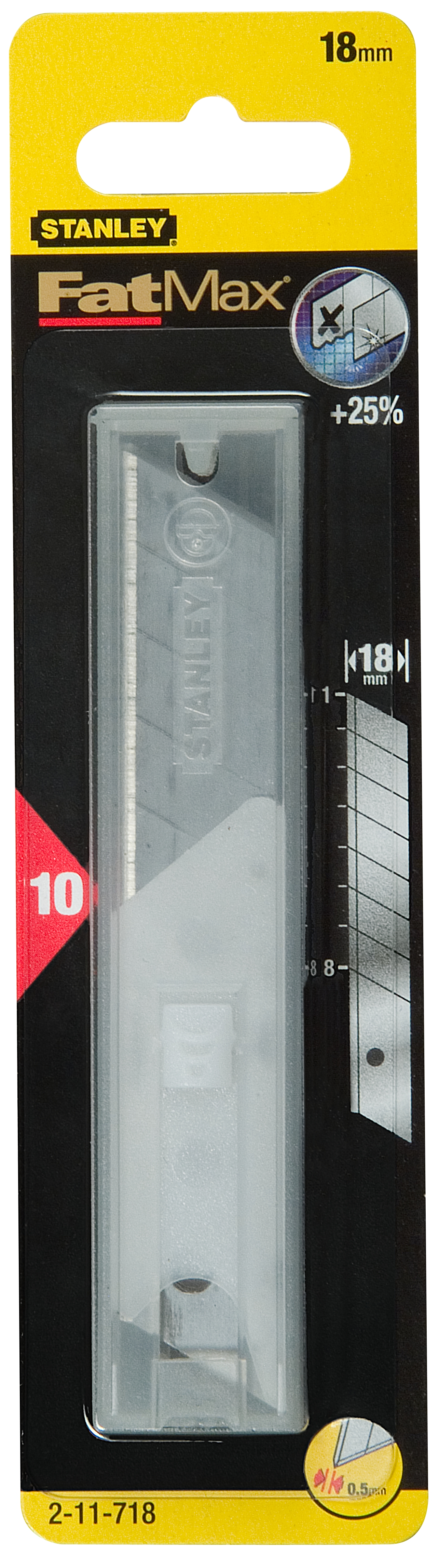 STANLEY FatMax™ Abbrechklinge 18 mm 10 Stück