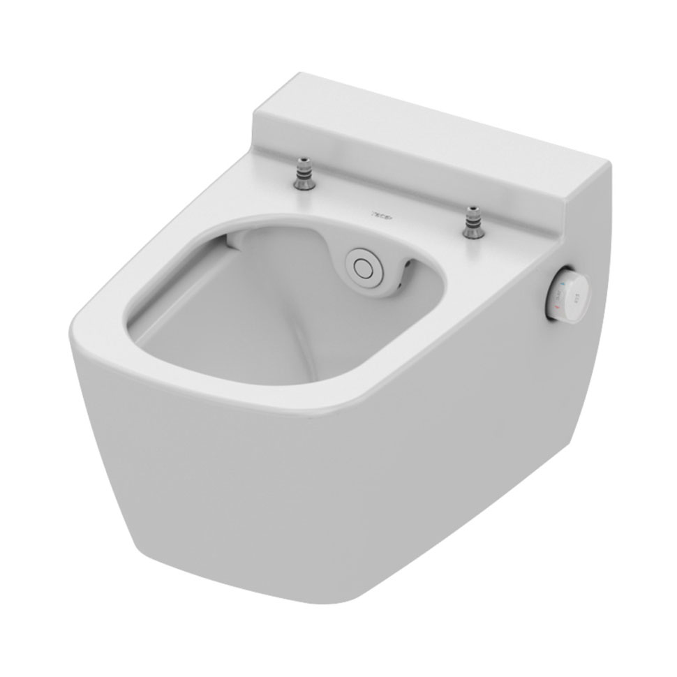 TECEone WC Tiefspüler mit Duschfunktion spülrandlos