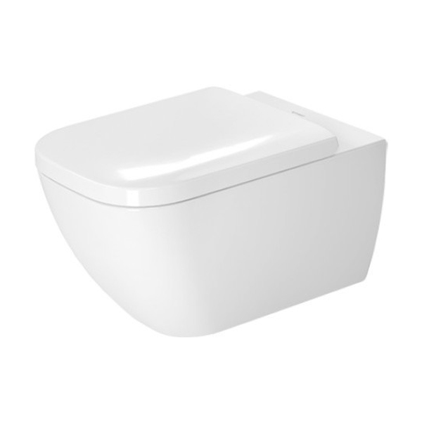 Duravit Happy D.2 Wand-WC Rimless 540x365mm weiss