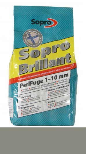 Sopro Brillant® PerlFuge 15kg, 1-10mm silbergrau 17