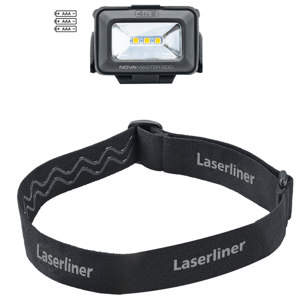 Laserliner NovaMaster 200 LED-Kopflampe