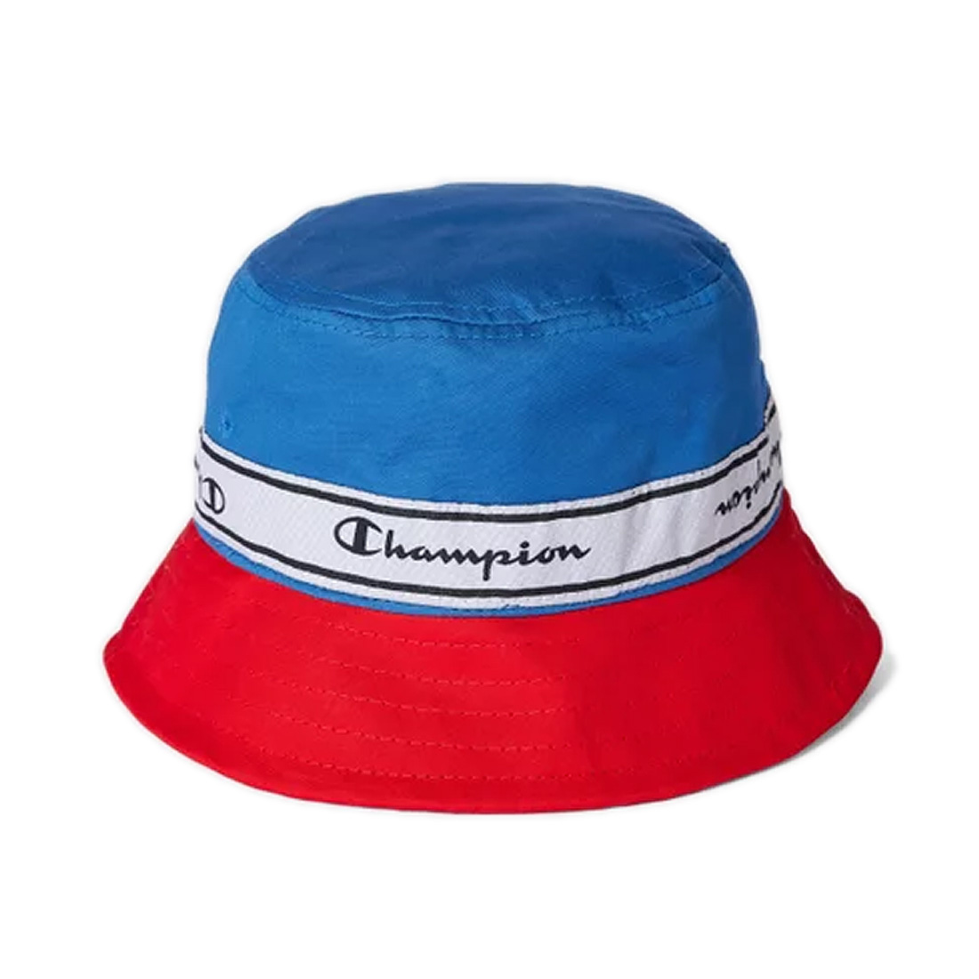 Champion Bucket Cap Anglerhut Blau-Rot Gr. M-L 