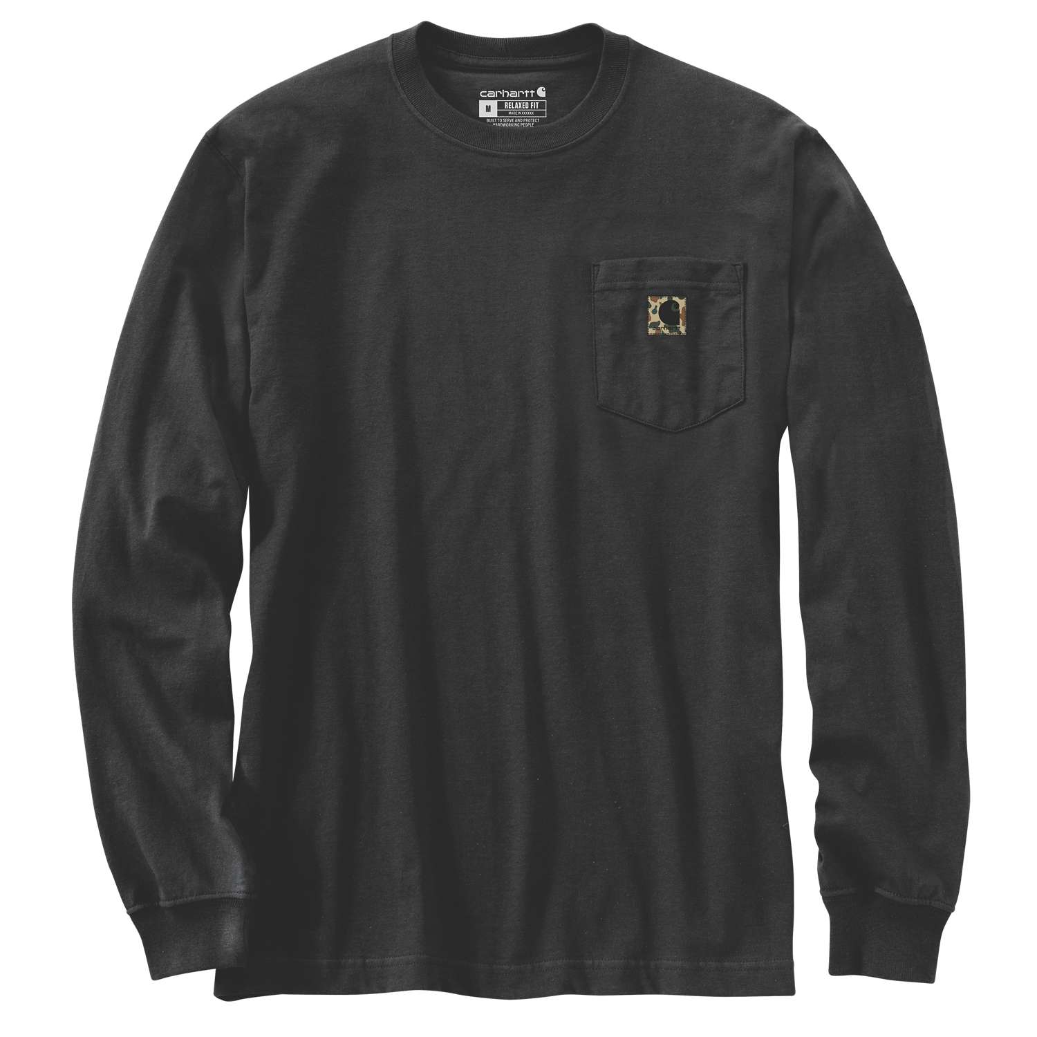 Carhartt Pocket Camo Graphic Sweatshirt Schwarz S