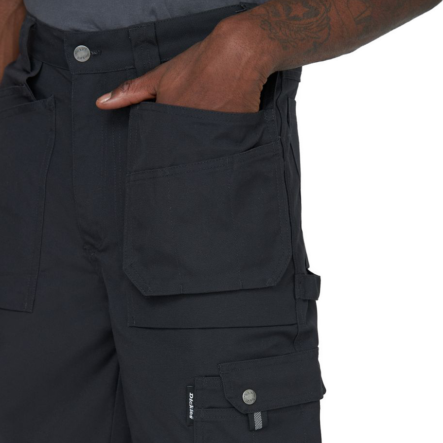 Dickies Eisenhower Multi Pocket Trousers Handwerkshose Schwarz 30/32