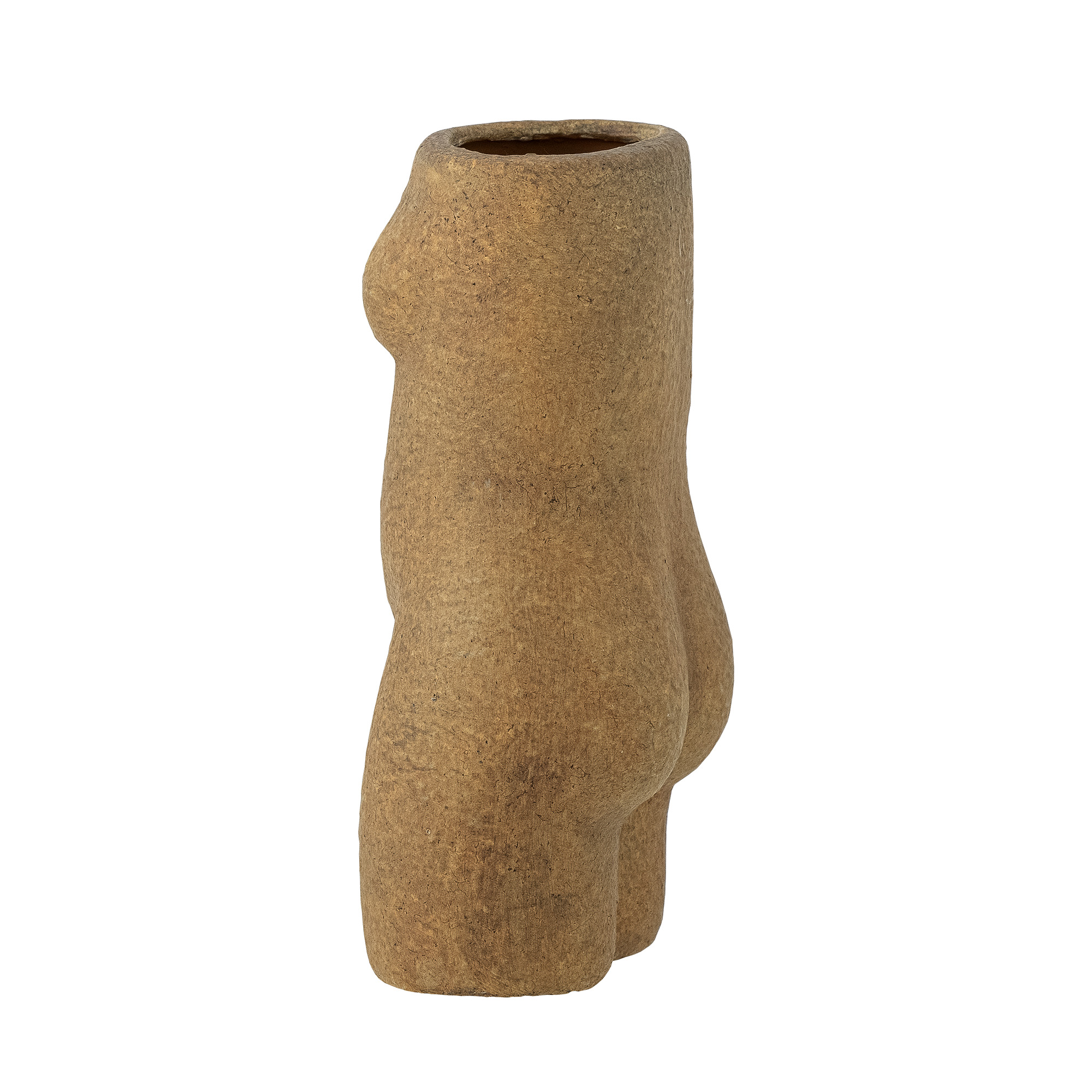 Bloomingville Deko-Vase Emeli 10x16x6cm braun