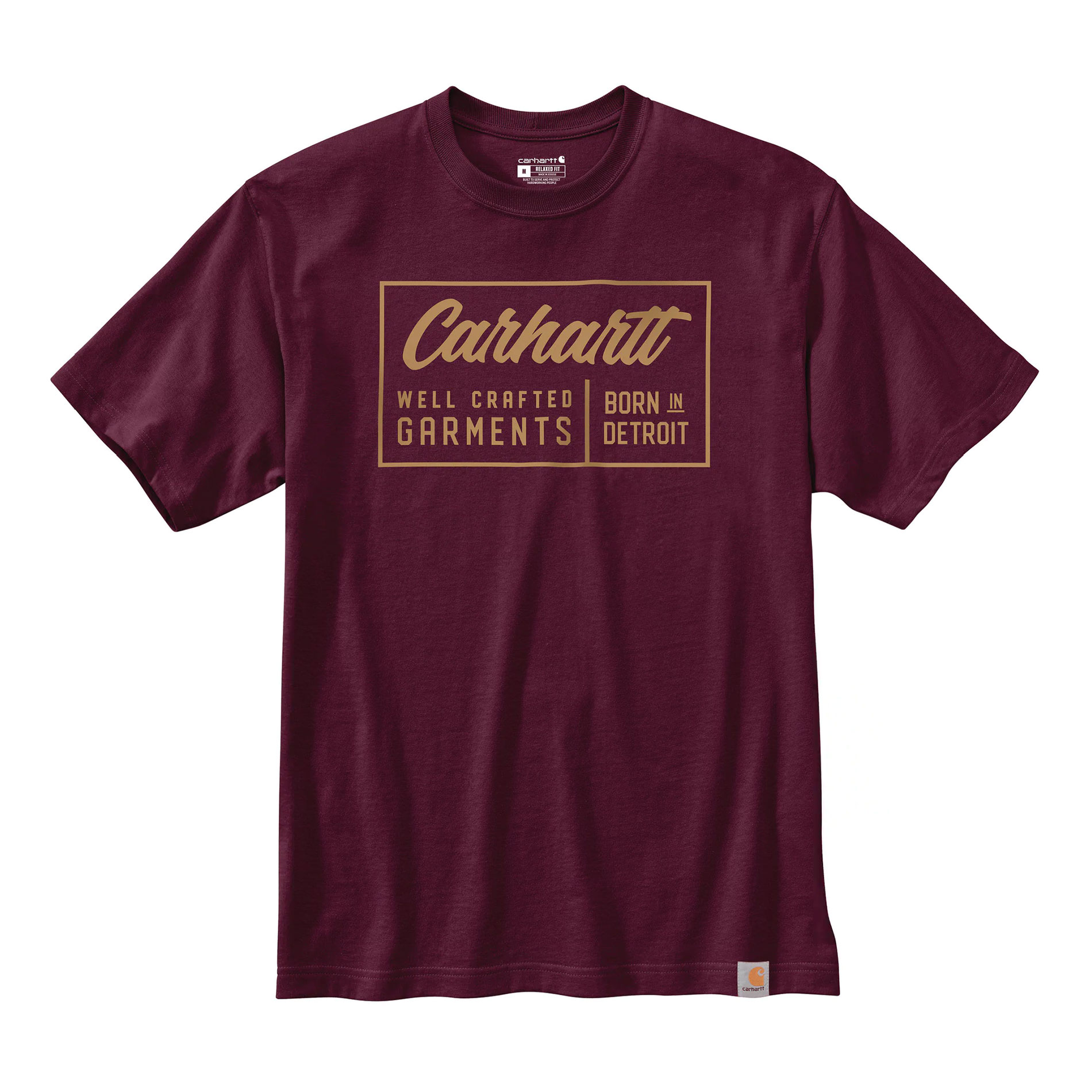 Carhartt Crafted Graphic T-Shirt S/S Weinrot S