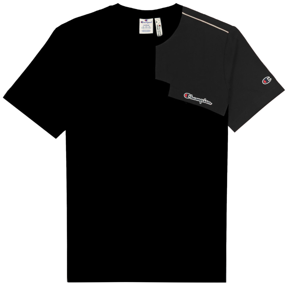 Champion T-Shirt Patchwork (ABVERKAUF) schwarz-schwarz S