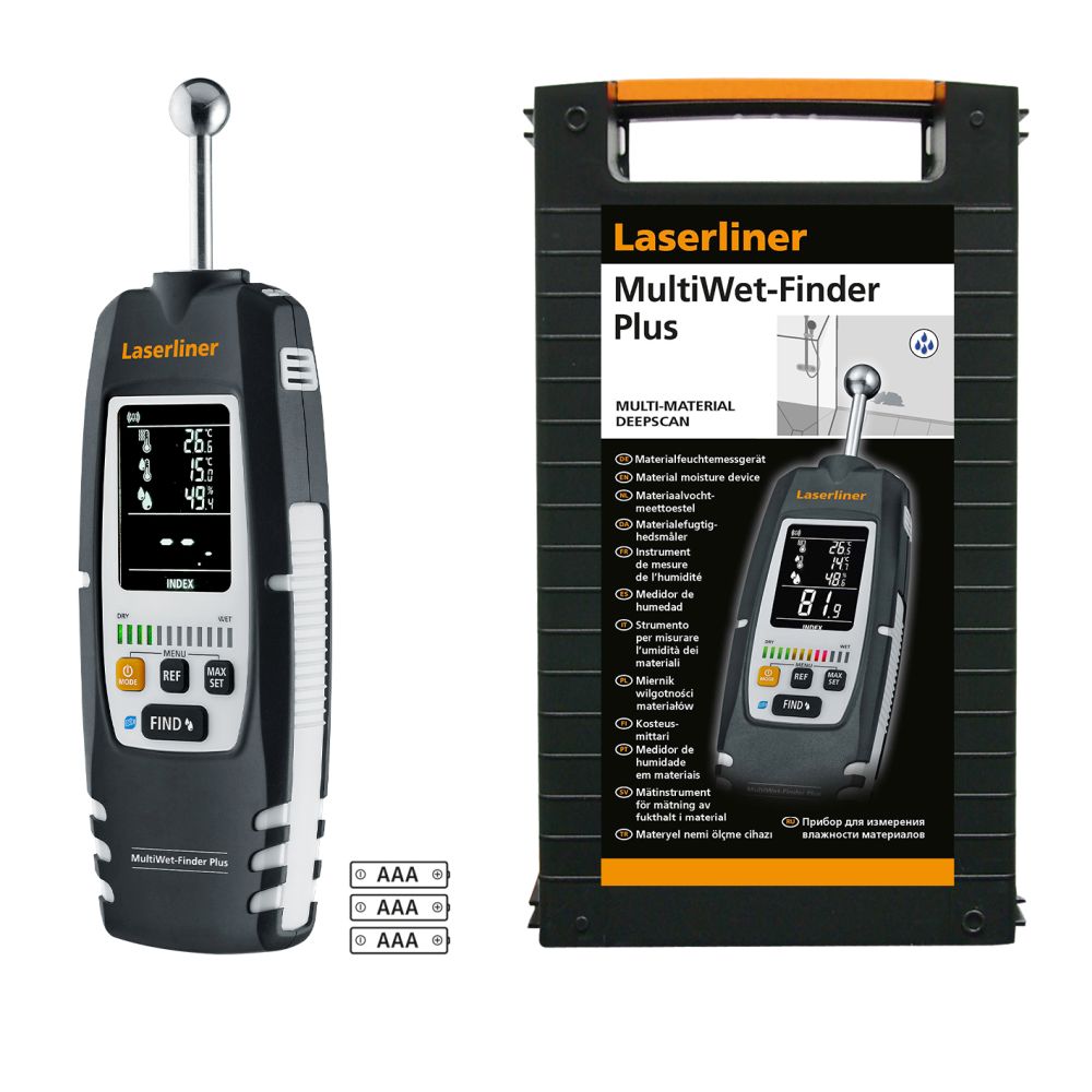 Laserliner MultiWet-Finder Plus Baufeuchtmessgerät