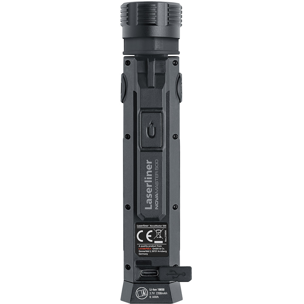 Umarex Laserliner NovaMaster 500 Taschenlampe mit Taschenclip