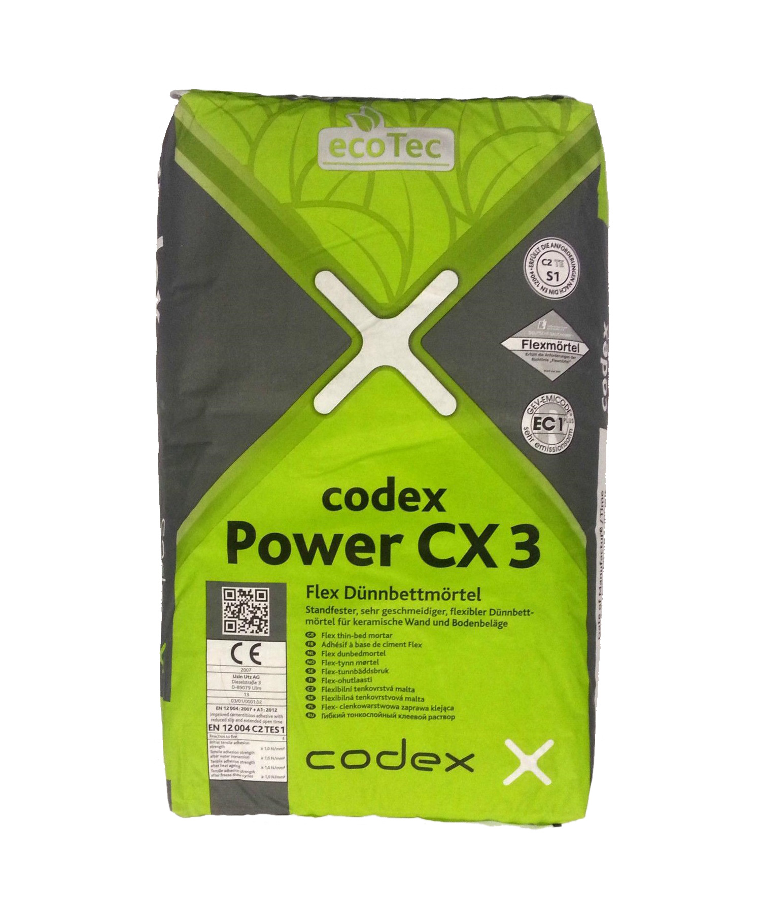 codex Power CX 3 Flex Dünnbettmörtel - 5kg 