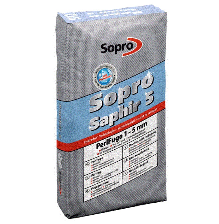Sopro Saphir® 5 PerlFuge 15kg, 1-5mm weiß 10