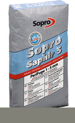 Sopro Saphir® 5 PerlFuge 5kg, 1-5mm weiß 10