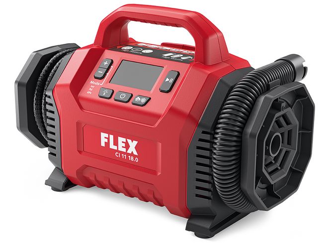 FLEX Akku-Kompressor 12,0 und 18,0 V ohne Akku und Ladegrät 