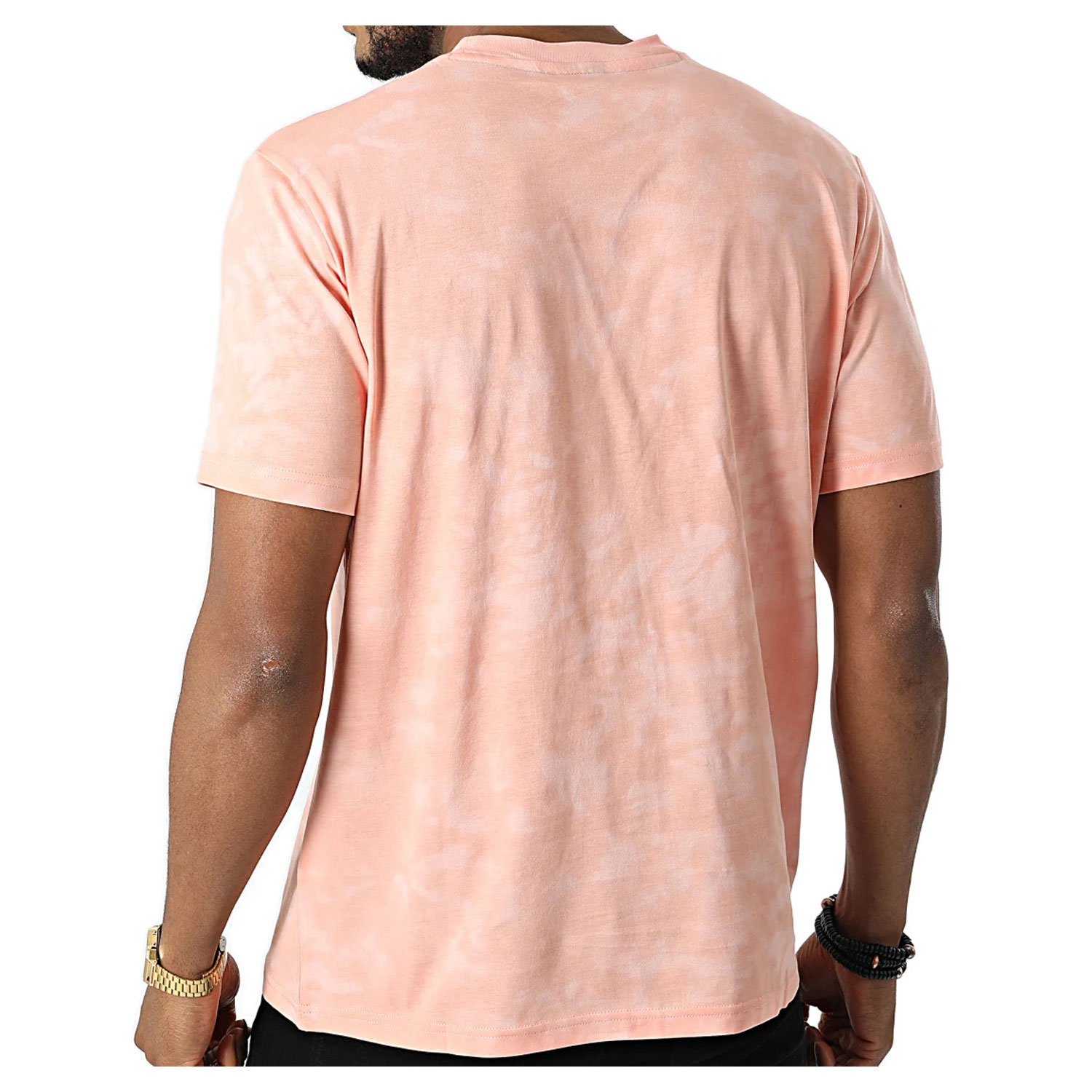 Champion Tie-Dye-T-Shirt rosa mit Batikprint M