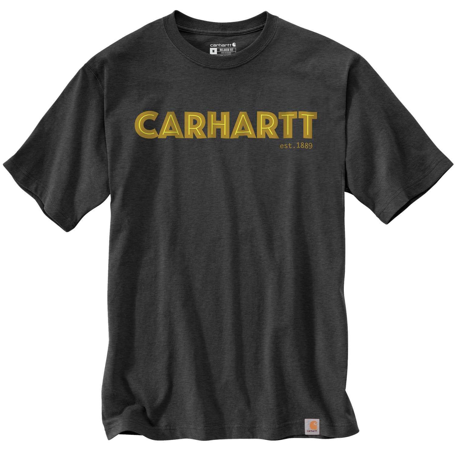 Carhartt Logo Graphic T-Shirt S-S Karbongrau S