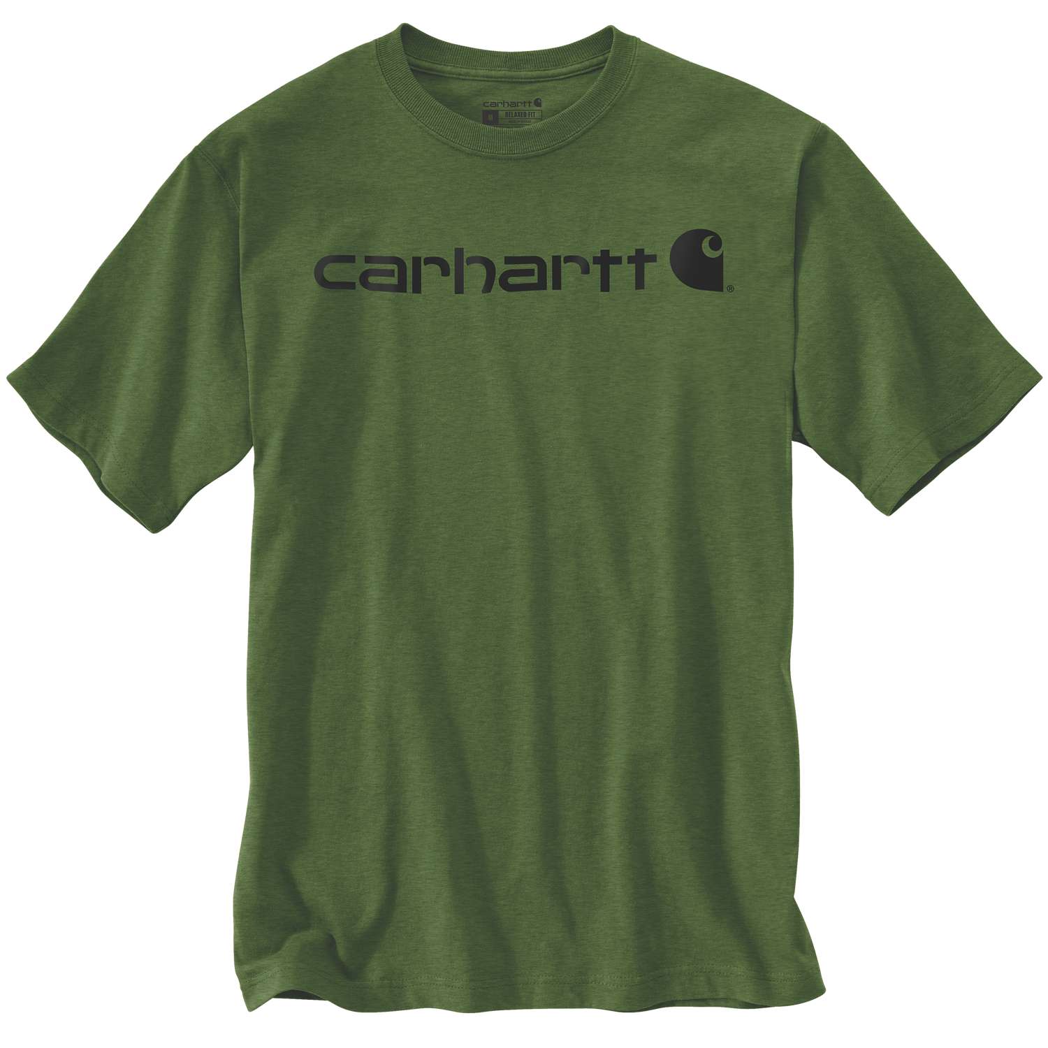 Carhartt Core Logo T-Shirt S/S Grün meliert S