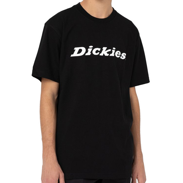 Dickies Wordmark SS Tee Black T-Shirt schwarz (ABVERKAUF)
