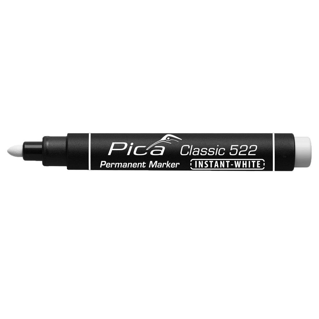 Pica-Marker Classic Permanentmarker 2-4mm - weiß 