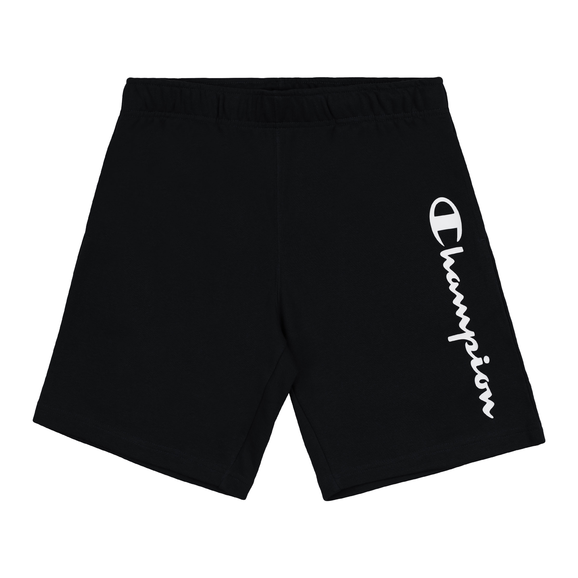 Champion Shorts mit vertikalem Logo-Schriftzug Legacy (ABVERKAUF) schwarz M