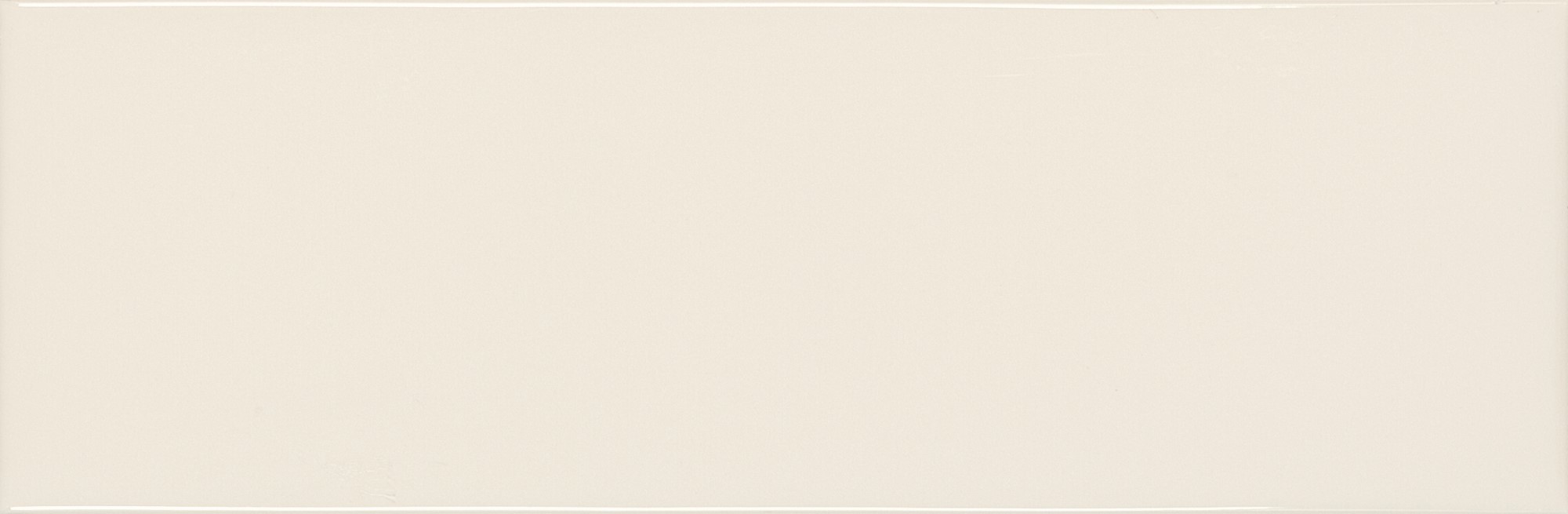 NEGROS Wandfliesen 10x30cm Weiß glänzend