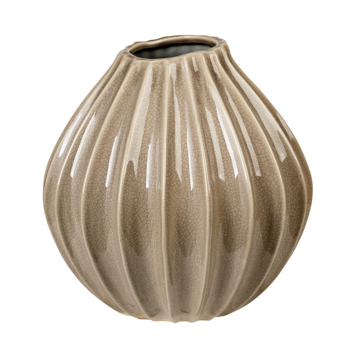 Broste Vase Wide Rainy Day Ø25x25cm