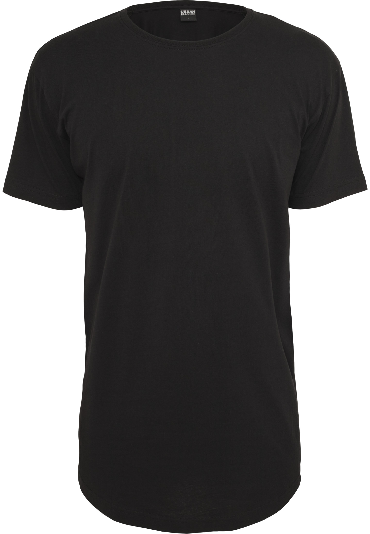 URBAN CLASSICS Shaped Long Tee T-Shirt schwarz XXL