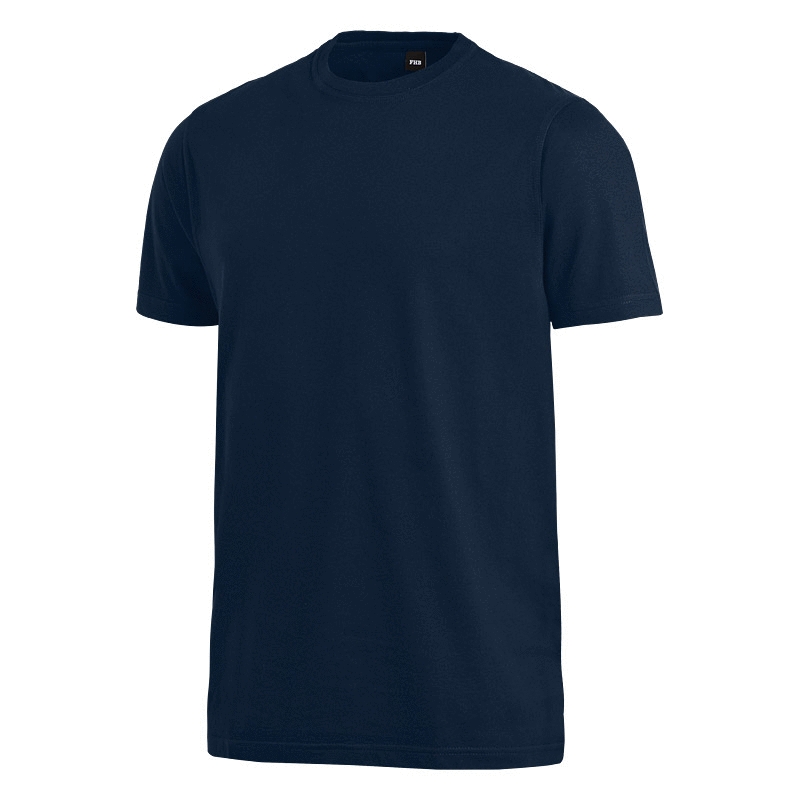 FHB Jens T-Shirt unifarben - marine (Abverkauf) S