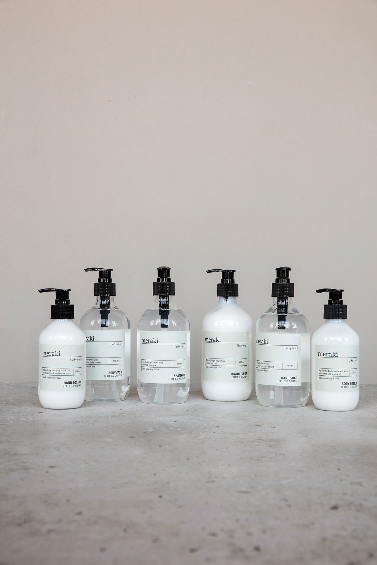 meraki Bio-Shampoo silky mist 490ml (ABVERKAUF)
