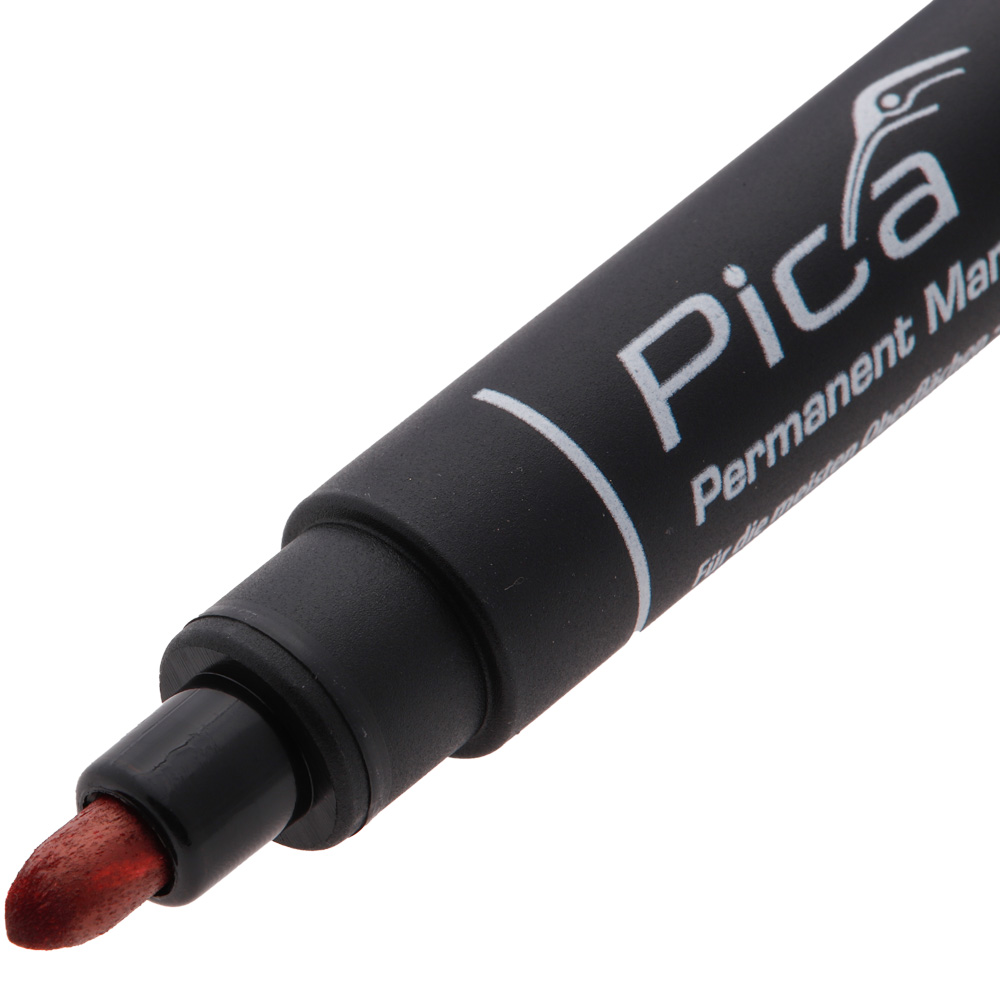 Pica Classic Permanent Marker rot 
