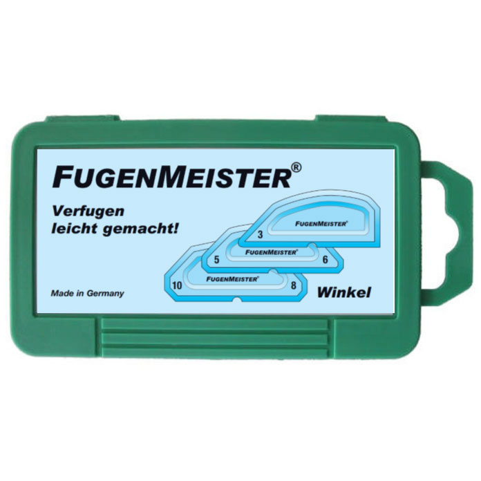 Fugenmeister W-03 Winkelschablone, 3-teilig