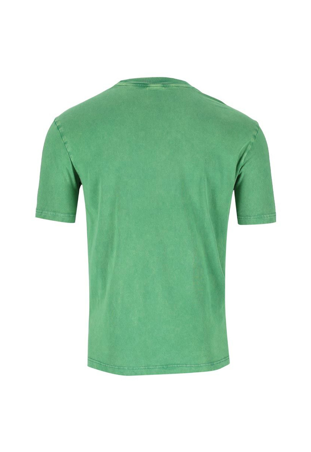 Champion Crewneck T-Shirt mit Logo-Schriftzug grün