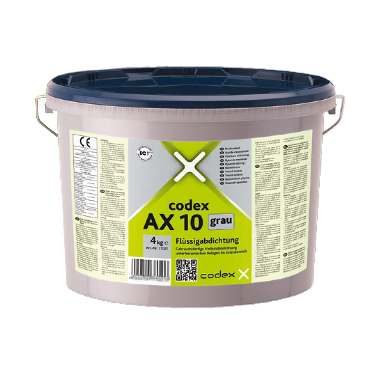 codex AX 10 Flüssigabdichtung grau 4 kg