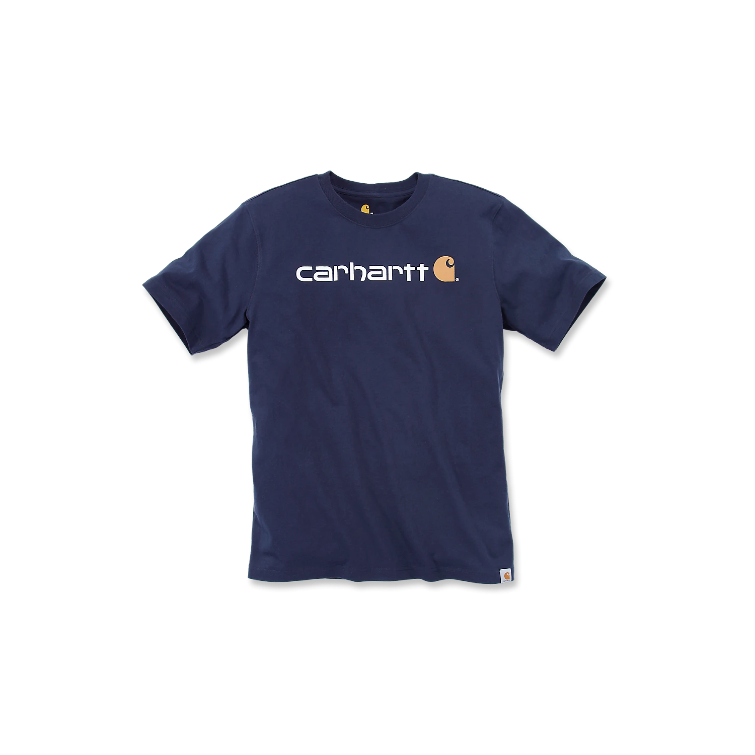 Carhartt Core Logo T-Shirt marineblau XS